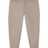 Jogger in jersey con logo ricamato 8N1PT0 1JHSZ 0643 EMPORIO ARMANI Beige 