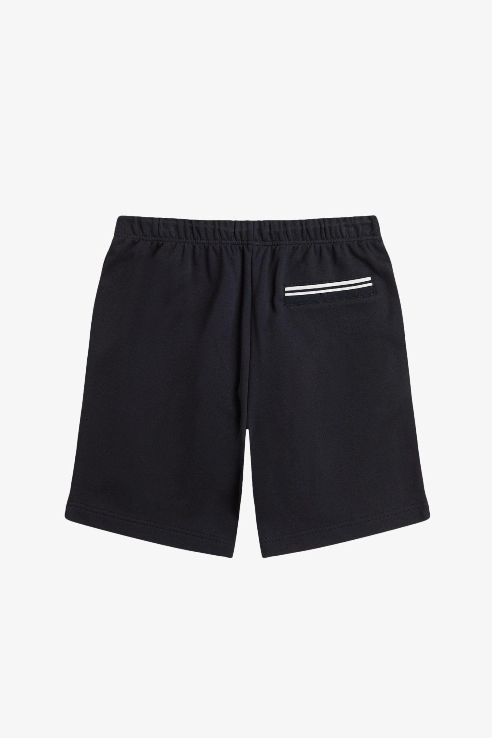 Bermuda in felpa di cotone S8505 102 FRED PERRY Black 