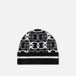 Cappello con logo jacquard 105991A2YO ZZ2 PINKO Nero/bianco 