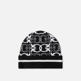 Cappello con logo jacquard 105991A2YO ZZ2 PINKO Nero/bianco 