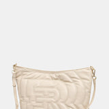 Borsa a spalla in ecopelle 12401969 381 ERMANNO FIRENZE Ivory 