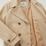 Peacoat in puro cotone CFWWOU2249FRUT5303 8640 WOOLRICH White pepper 