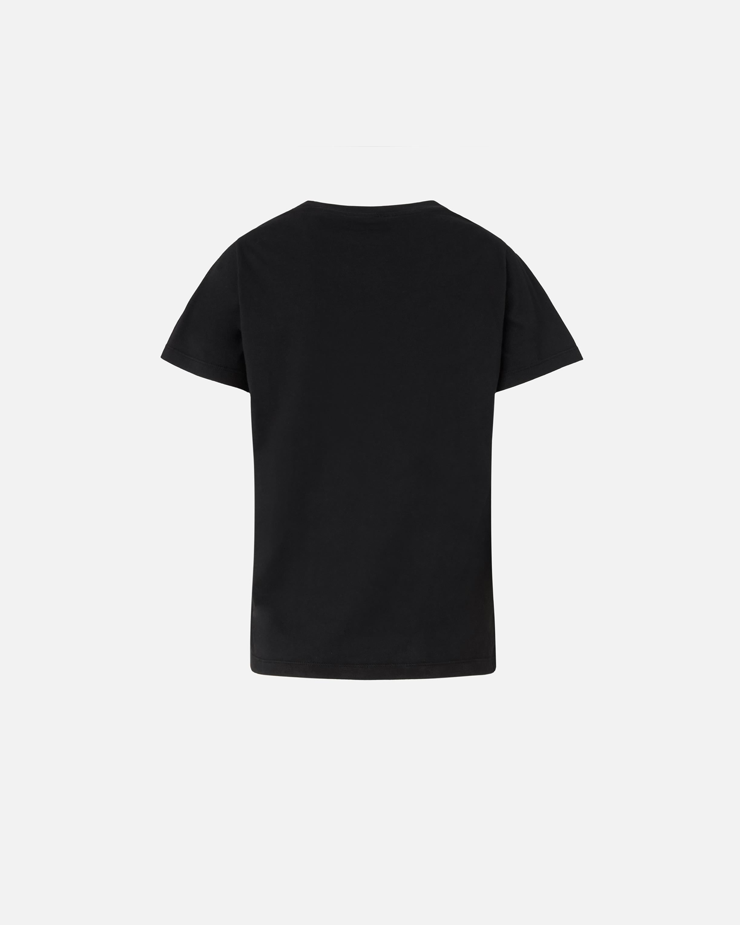 T-shirt mini logo 100373A228 Z99 PINKO Nero 