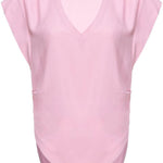 Blusa scollata 103113A1O8 N98 PINKO Pink 