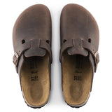 Ciabatta in pelle oliata BOSTON SFB 0159713 HABANA BIRKENSTOCK Habana 