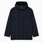 Giaccone imbottito EM003184 AF18503 UB118 EMPORIO ARMANI Blue 