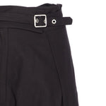 Pantaloni larghi con cinturini in vita 104648A2ER Z99 PINKO Nero limousine 