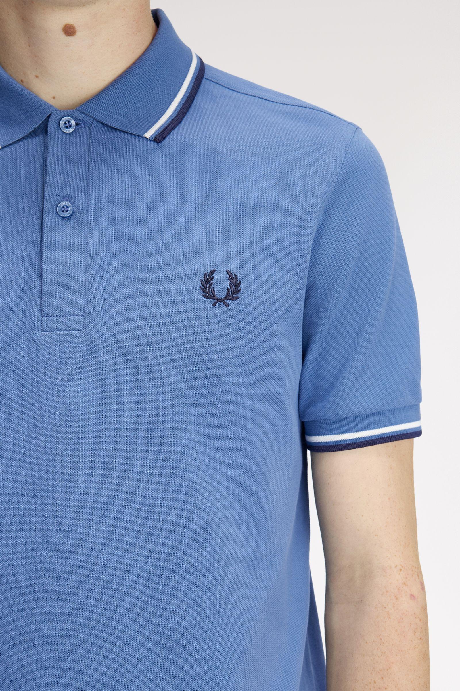 Polo manica corta M3600 89A FRED PERRY Abl/snwt/tnsbl 