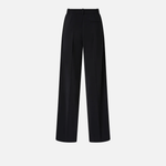 Pantaloni dritti stile sartoriale 106145A304 Z99 PINKO Black 