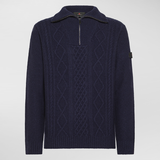 Maglia con mezza zip PEU5576 99012379 215 PEUTEREY Blue 
