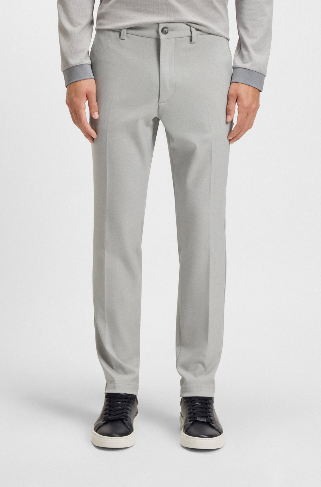 Pantalone in tessuto tecnico 50549473 10274675 01 047 BOSS Silver 