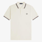 Polo manica corta M3600 84A FRED PERRY Ecr/oxbld/grsrts 