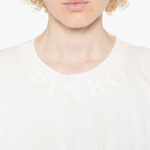 T-Shirt manica corta 104257A2D2 Z05 PINKO Bianco 
