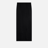 Gonna lunga in satin con spacco sul retro 104173A24V Z99 PINKO Nero limousine 