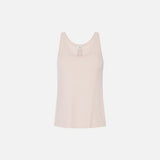 Top in maglia con bande in viscosa lucida TK72S61E2 U69 ELISABETTA FRANCHI Burro/cammello 