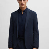 Giacca slim fit 50514616 10259399 404 BOSS Dark blue 