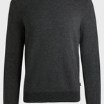 Maglia girocollo in lana fantasia 50526989 10265613 01 001 BOSS Black 