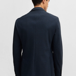 Giacca slim fit in lana elasticizzata 50527897 10263952 01 404 BOSS Dark blue 