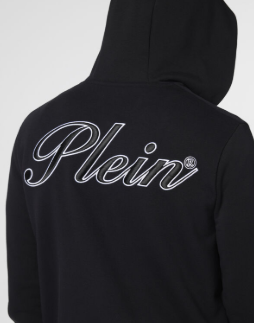 Felpa con cappuccio e zip MJB3953 PTE180N 02 PHILIPP PLEIN Black 