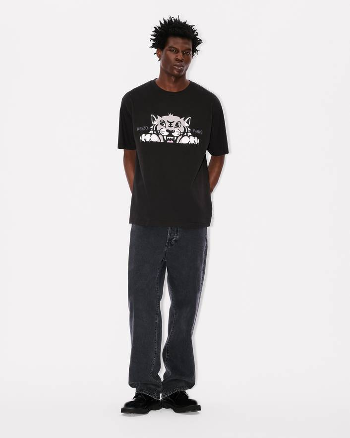 T-Shirt manica corta FF65TS4514SG 99J KENZO Black 
