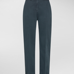 Pantalone in gabardina di cotone elasticizzata PED5344 99011950 215 PEUTEREY Blue 