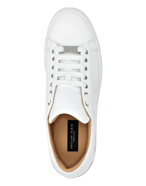 Sneaker in pelle e gomma USC0692 PLE075N 01 PHILIPP PLEIN White 