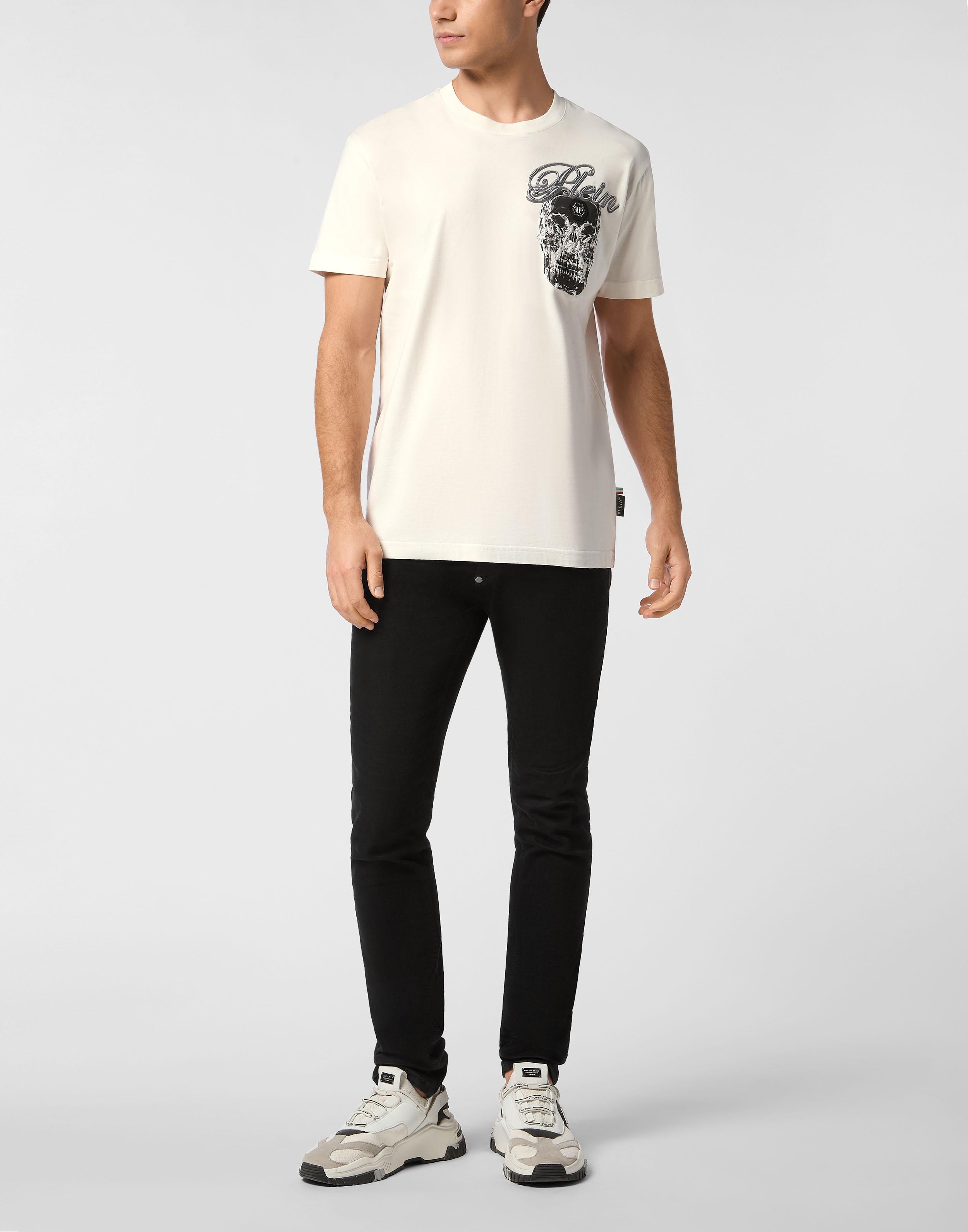T-Shirt manica corta MTK8530 PJY002N 01OF PHILIPP PLEIN Off white 