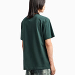 T-shirt in jersey stampa EAT NYC Capsule New York EM003622 AF14836 M7111 EMPORIO ARMANI Bread verde 