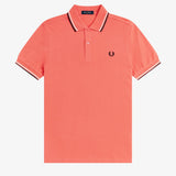 Polo manica corta M3600 04C FRED PERRY Strwcrm/ecru/blk 