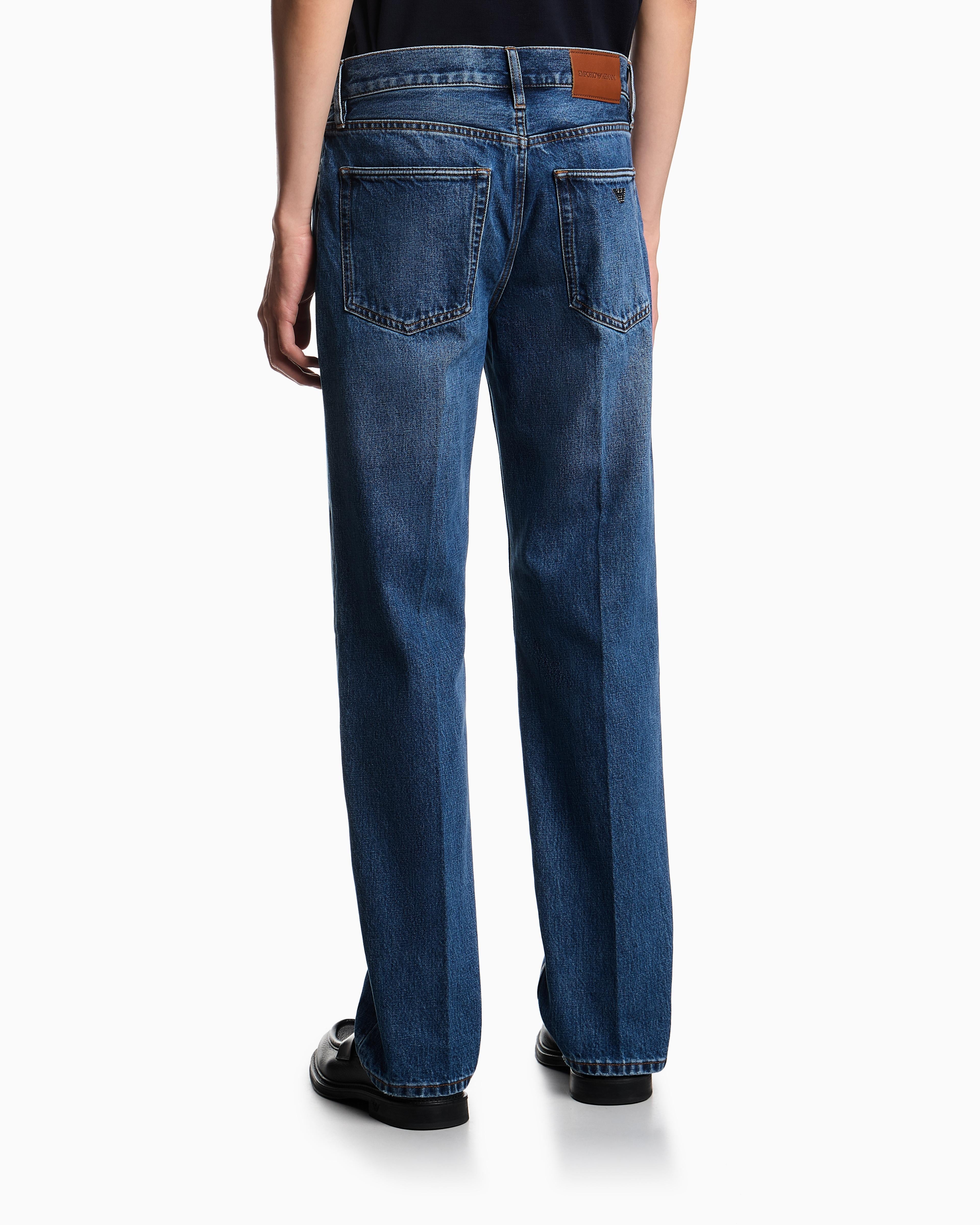 Jeans loose fit EM000763 AF17805 MB002 EMPORIO ARMANI Medium blue denim 