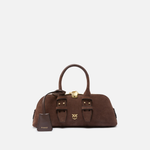 Borsa piccola in pelle 105334A2JH L74V PINKO Marrone castano mat gold 