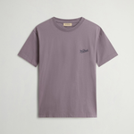 T-Shirt in puro cotone con logo CFWOTE2010MRUT5334 31193 WOOLRICH Shark 