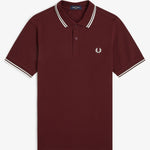 Polo manica corta M3600 597 FRED PERRY Oxblood 