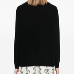 Maglia scollo a V D45EM077EA5 MF099 ERMANNO FIRENZE Nero 