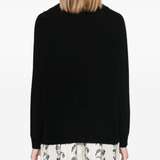 Maglia scollo a V D45EM077EA5 MF099 ERMANNO FIRENZE Nero 