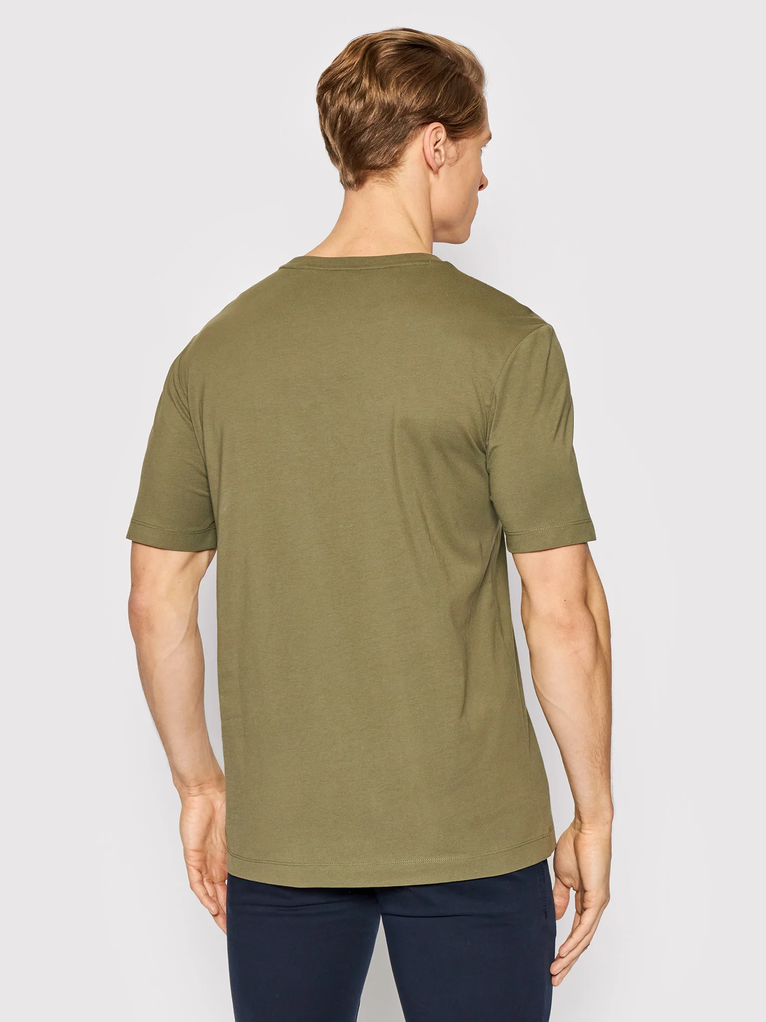 T-Shirt girocollo manica corta 50468347 10241525 01 311 BOSS Medium green 
