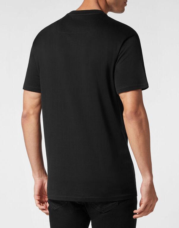 T-Shirt girocollo Skull&Bones MTK6188 PJY002N 02 02 PHILIPP PLEIN Black 