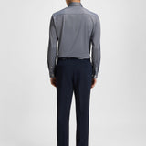 Camicia slim fit in tessuto performance 50533434 10253542 01 404 BOSS Dark blue 