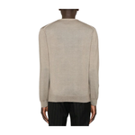 Maglia girocollo CFWOKN0277MRUF0775 8925 WOOLRICH Feather beige 
