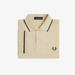 Polo manica corta M3600 12B FRED PERRY Oatm/snwh/anchgr 