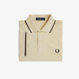 Polo manica corta M3600 12B FRED PERRY Oatm/snwh/anchgr 