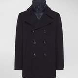 Peacoat con pettorina staccabile PEU5728 01152019 215 PEUTEREY Blue 