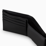 Portafoglio coin pocket in pelle bottalata Y4R167 Y068E 80001 EMPORIO ARMANI Black 