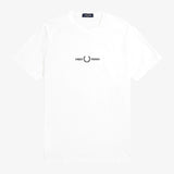 T-Shirt manica corta M4580 100 FRED PERRY White 