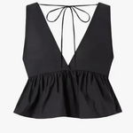 Top con laccini 106451A2LD Z99 PINKO Nero limousine 