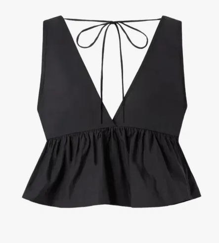 Top con laccini 106451A2LD Z99 PINKO Nero limousine 