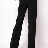 Pantalone in poly crepe LITCHI 1N13HU4575 Z99 PINKO Black 