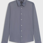 Camicia slim fit in tessuto performance 50533434 10253542 01 404 BOSS Dark blue 
