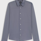 Camicia slim fit in tessuto performance 50533434 10253542 01 404 BOSS Dark blue 