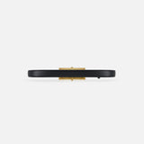 Cintura con fibbia logo CT57S57E2 110 ELISABETTA FRANCHI Nero 
